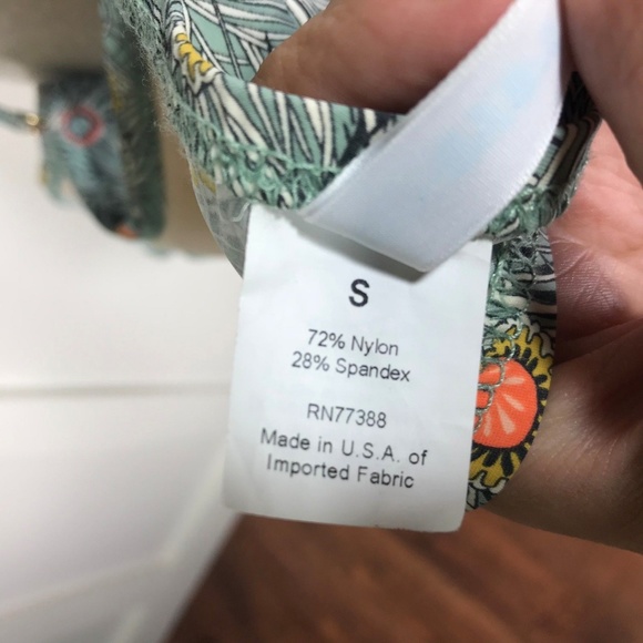 J. Crew Peacock Bikini Top - Picture 6 of 8